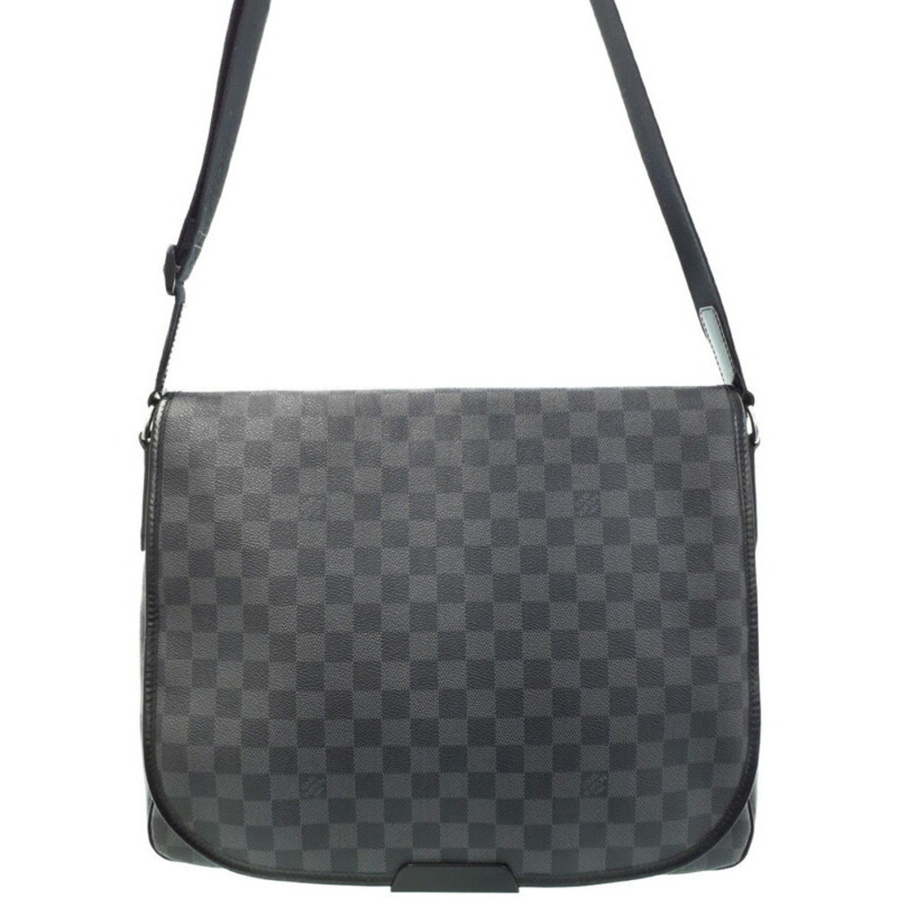 Louis Vuitton Damier Graphite Black Renzo Shoulder Bag